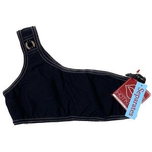 NWT y2k Hot Kiss one shoulder bikini top